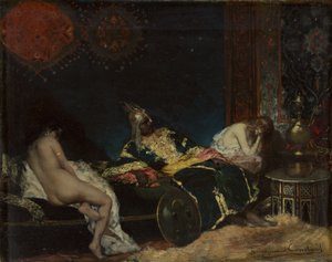 A Concubina Sérvia Um Enviado da Sérvia, 1876.