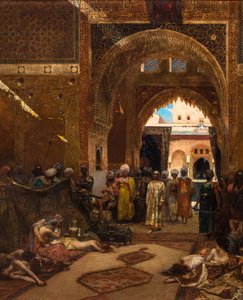 No dia seguinte a uma vitória em Alhambra de Jean Joseph Benjamin Constant