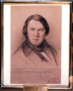 Robert Schumann , compositor alemão, meados do século 19