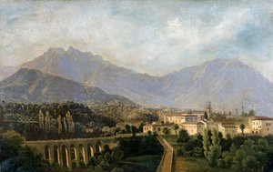 Vista da Itália, 1811. de Jean Joseph Xavier Bidauld
