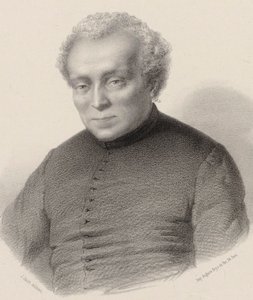 Retrato do compositor Louis Lambillotte 1797-1855. de Jean Julien Jacott