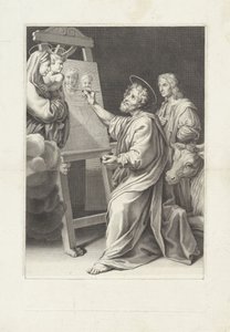 Lucas pinta Maria de Jean Langlois