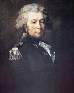 John Graves Simcoe (cor litho) de Jean Laurent (after) Mosnier