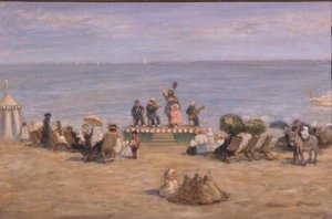 Verão na praia de Jean Laurent