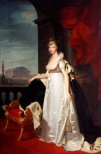 "Retrato da Imperatriz Elizabeth Alexeievna", 1805