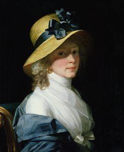 Retrato de Frau Senator Elisabeth Hudtwalcker, nenhum Moller (1752-1804), 1798