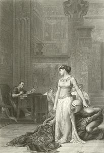 Cleópatra e César (gravura)