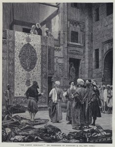 O Mercador de Tapetes (litho)