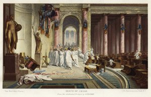 A Morte de César (chromolitho)