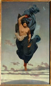 La Nuit (pintura sobre tela) de Jean Leon Gerome