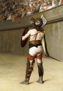 Mirmillon - um gladiador gaulês, de Jean Leon Gerome