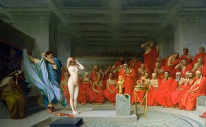 Frine em frente ao Areopage de Jean Leon Gerome