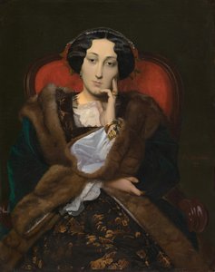 Retrato de uma mulher, 1851. de Jean Leon Gerome