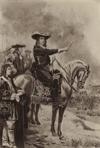 Marlborough em Blenheim (fotogravura) de Jean Leon Gerome Ferris
