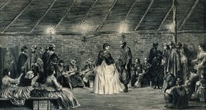 El gato, a dança tradicional do campo espanhol de Jean Leon Palliere