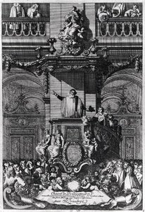 Um pregador, 1659 de Jean Lepautre
