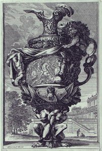 Escultura de jardim, publicado c.1670 (gravura) (ver também 172935)