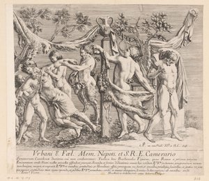 Alívio de bacantes em festa de Jean Lepautre