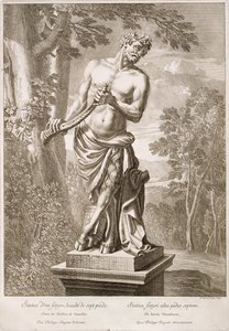 Estado de um sátiro de Philip de Buyster em Versalhes, 1675