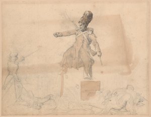 Caixotão de artilharia de Jean Louis André Théodore Géricault