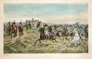Carga dos Couraceiros Franceses em Friedland em 14 de junho de 1807