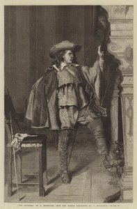 O Cavalier, da exposição de inverno, n º 7, Haymarket de Jean Louis Ernest Meissonier