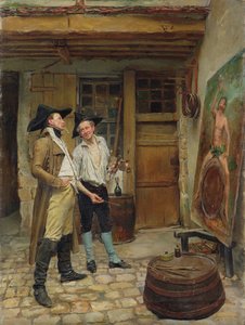 O Pintor de Sinais, 1872 de Jean Louis Ernest Meissonier