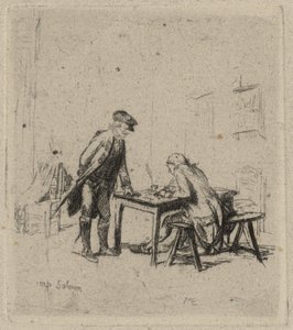 Sem título de Jean Louis Ernest Meissonier