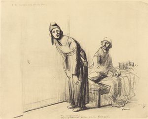 Na Conferência de Paz de Jean Louis Forain