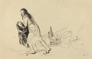 Depois de Douai, provavelmente 1918. de Jean Louis Forain
