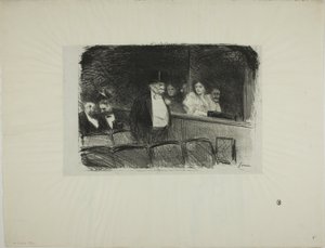 No Teatro de Jean Louis Forain