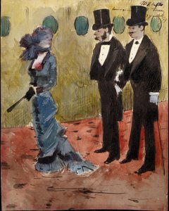 No teatro de Jean Louis Forain