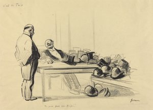 É a Paz. Você não vê um kepi! de Jean Louis Forain