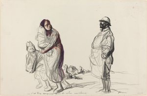 É demasiado perigoso perto da sua ambulância, c. 19141919. de Jean Louis Forain
