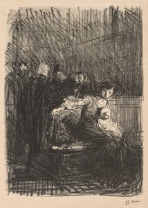 Recesso do Tribunal. de Jean Louis Forain