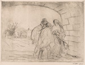 Encontro sob o cofre de Jean Louis Forain
