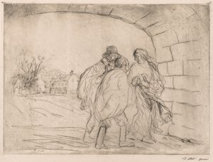 Encontro sob o cofre. de Jean Louis Forain