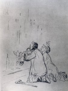 Saguão em frente à caverna, 1925. de Jean Louis Forain