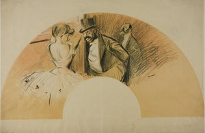 Torcedor do Baile Gavarni de Jean Louis Forain