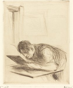 Forain Radierung (erste Platte)