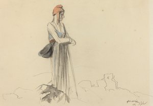 França Waits, c. 19141919. de Jean Louis Forain