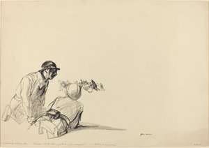 German Advance, c. 19141919. de Jean Louis Forain