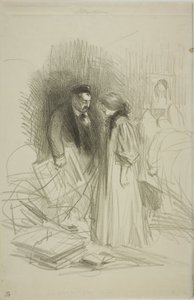 "Não me atrevo ainda a derrubá-los... isso iria magoá-lo demasiado" de Jean Louis Forain