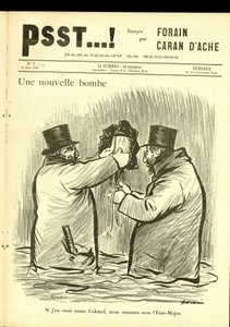 Ilustração de Jean-Louis Forain (1852-1931) em Psst...! de Jean Louis Forain