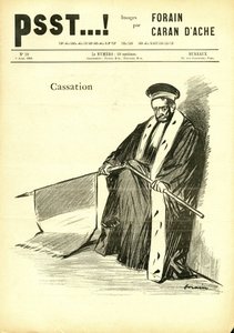 Ilustração de Jean-Louis Forain (1852-1931) em Psst...! de Jean Louis Forain