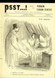Ilustração de Jean-Louis Forain (1852-1931) em Psst...! de Jean Louis Forain