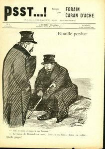 Ilustração de Jean-Louis Forain (1852-1931) em Psst...! de Jean Louis Forain
