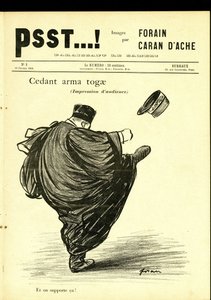 Ilustração de Jean-Louis Forain (1852-1931) em Psst...! de Jean Louis Forain