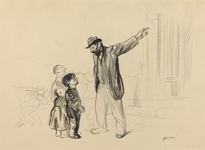 A Igreja de Seus Pais, c. 19141919. de Jean Louis Forain