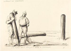 A Frente de Vincennes de Jean Louis Forain